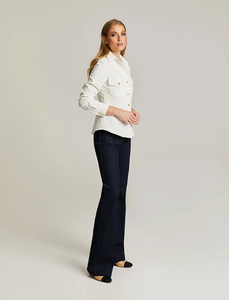 Andiata - Kajsa - jeanshemden - chalk white - 4