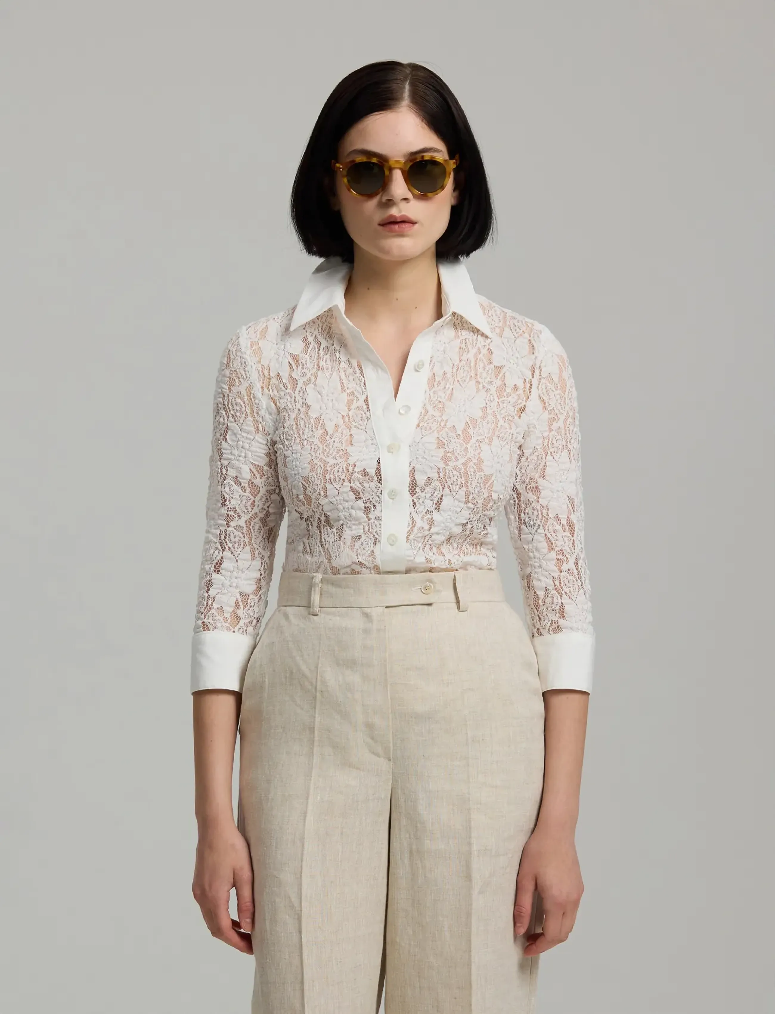 Andiata Sunny - Särgid - BRILLIANT WHITE / white