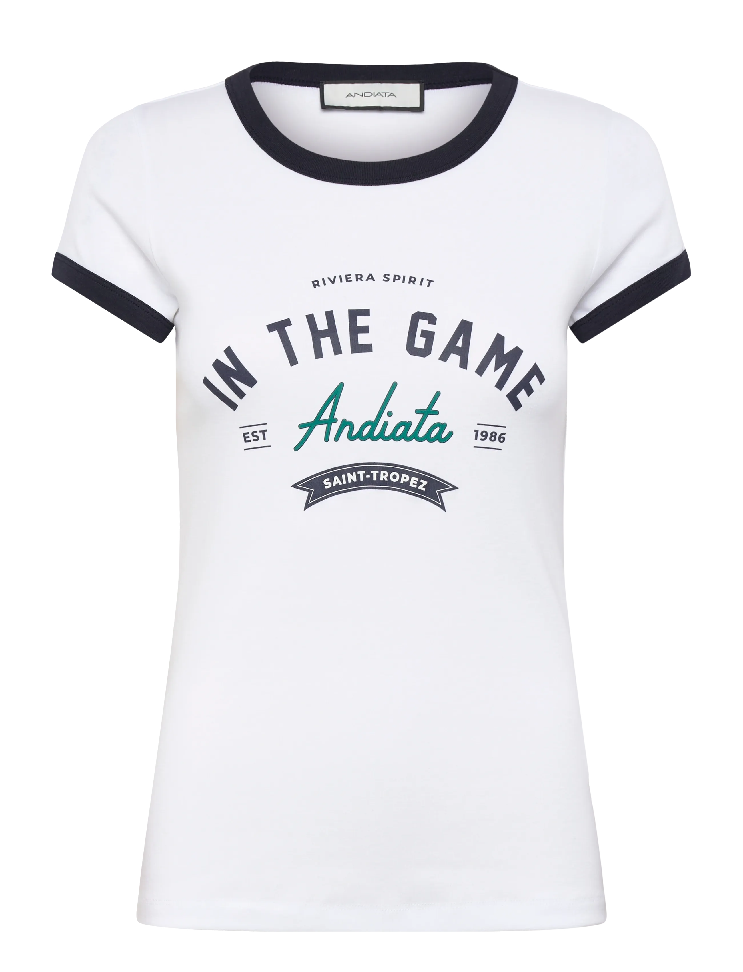 Andiata Falonia - Clothing - WHITE IN THE GAME / white
