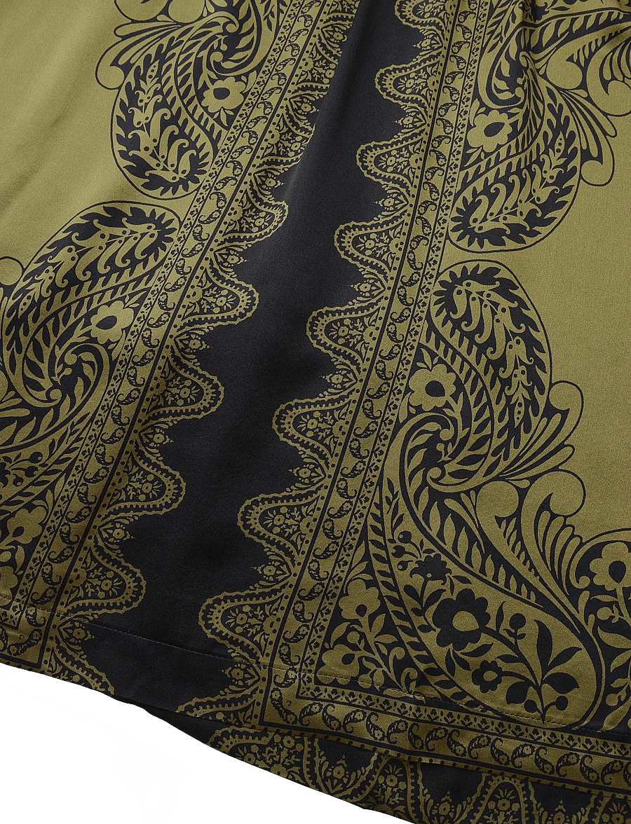 Andiata - Evelora blouse - långärmade blusar - black filigree - 3