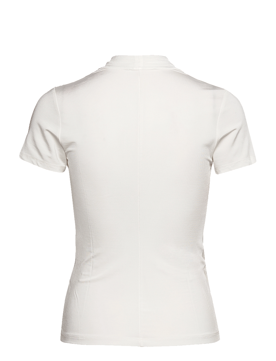Andiata - Fifi 2 Top - kurzärmelige blusen - chalk white - 2