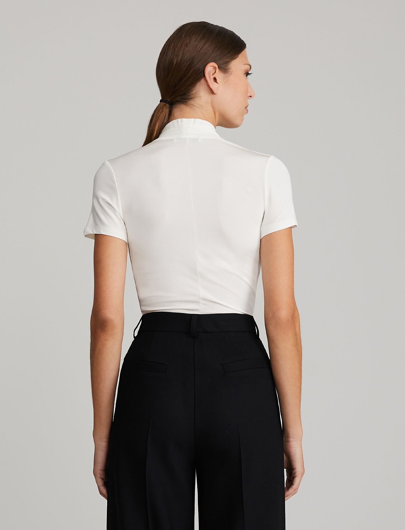 Andiata - Fifi 2 Top - short-sleeved blouses - chalk white - 5