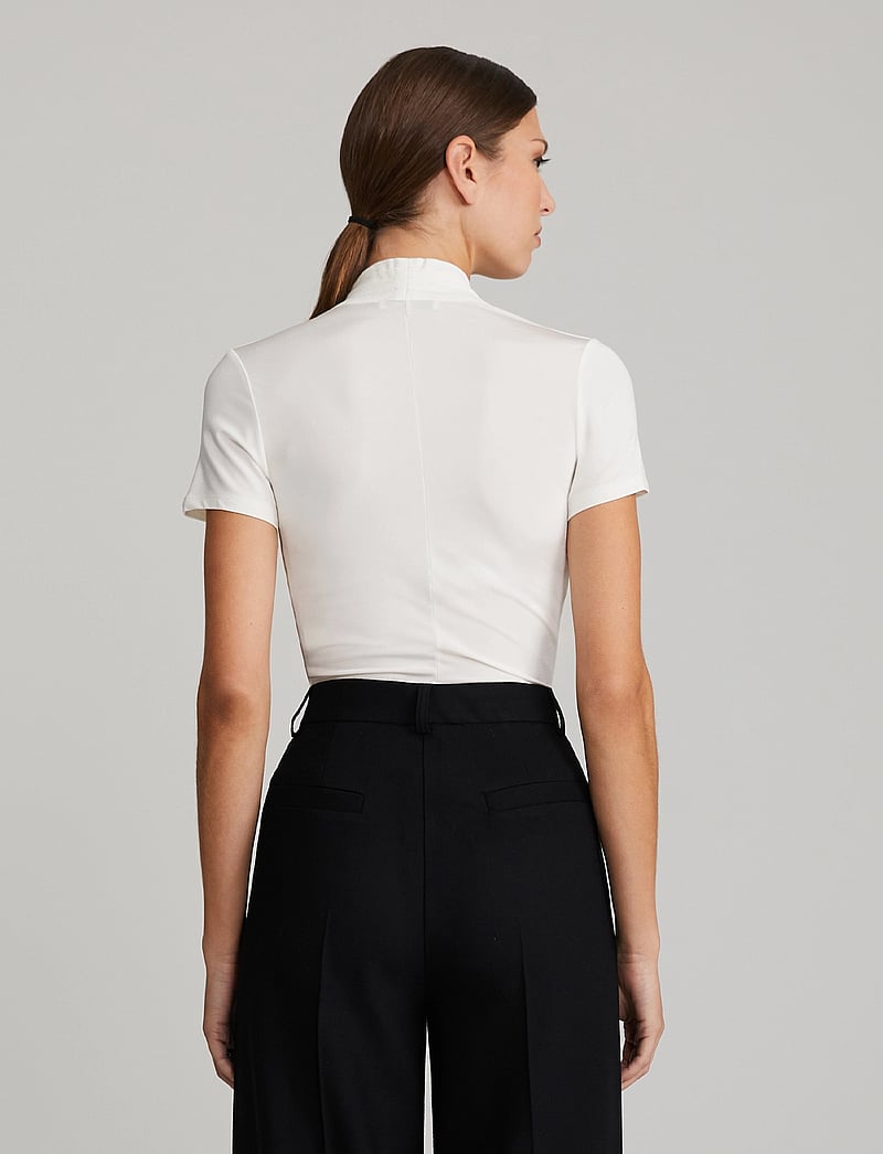 Andiata - Fifi 2 Top - kurzämlige blusen - chalk white - 5