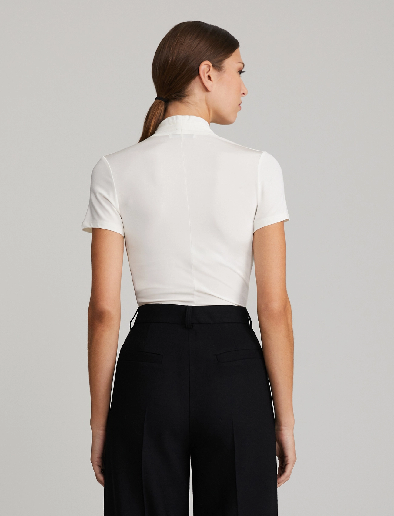 Andiata - Fifi 2 Top - kortärmade blusar - chalk white - 5