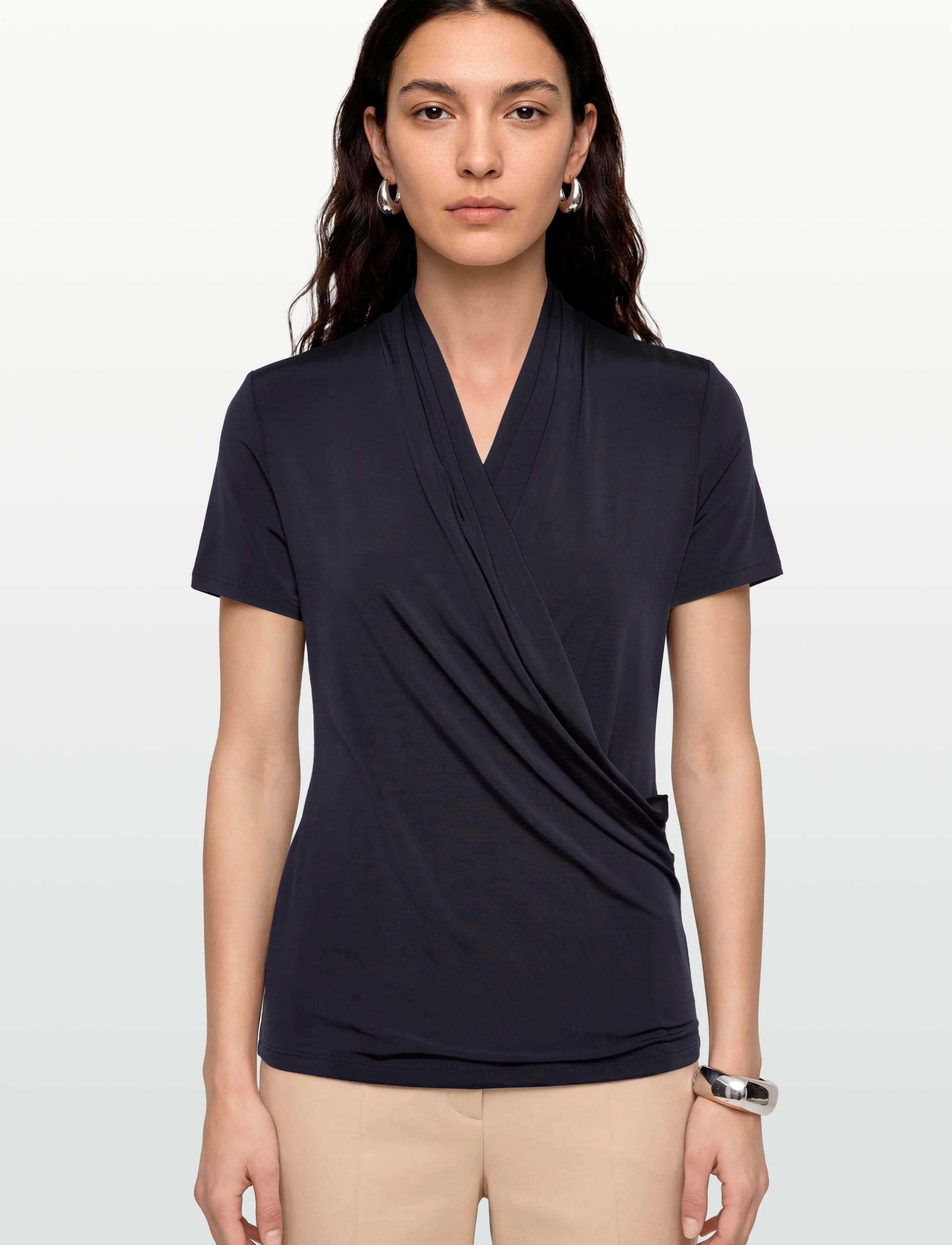 Andiata - Fifi 2 - t-shirts & tops - royal navy - 3