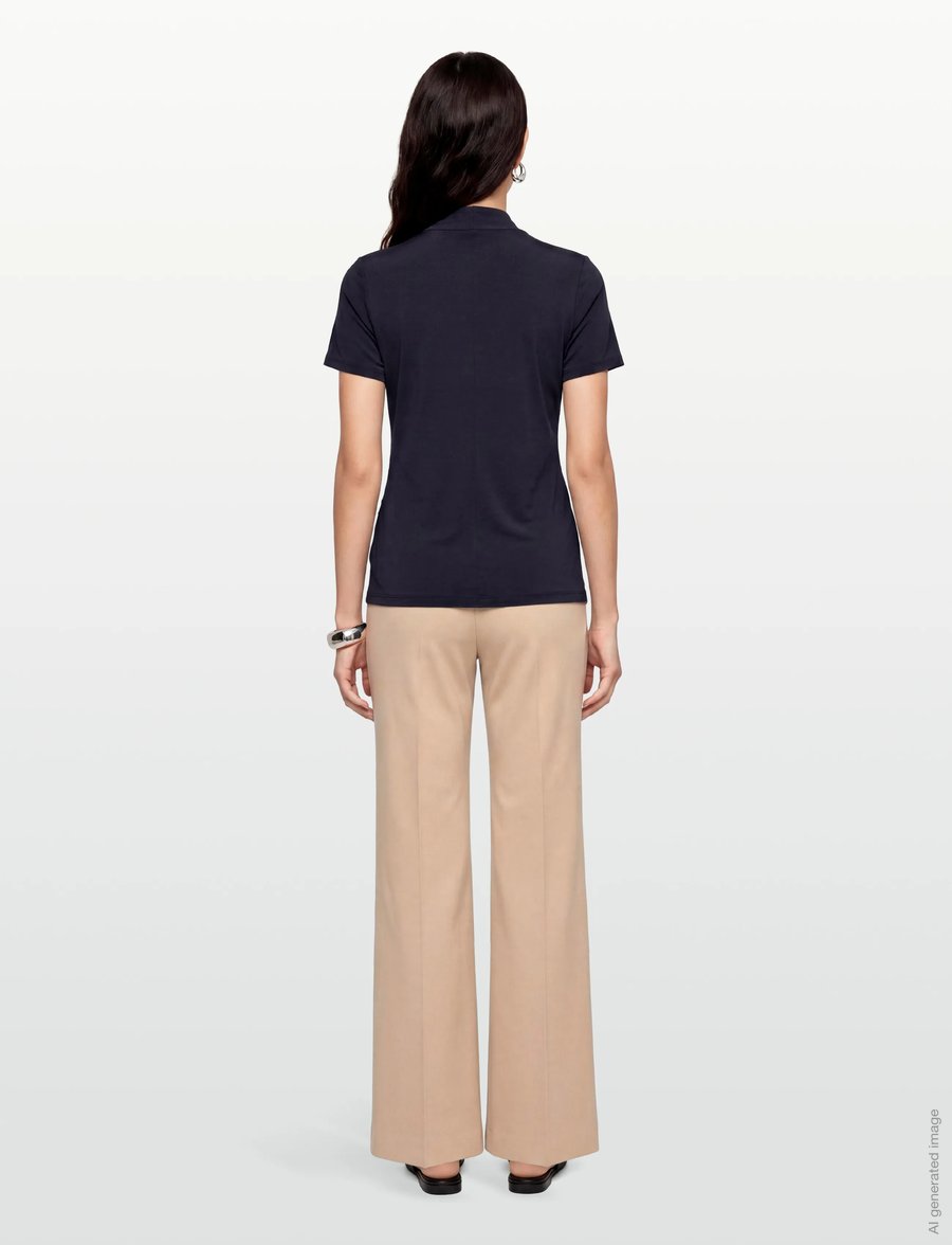 Andiata - Fifi 2 - t-shirts & tops - royal navy - 4
