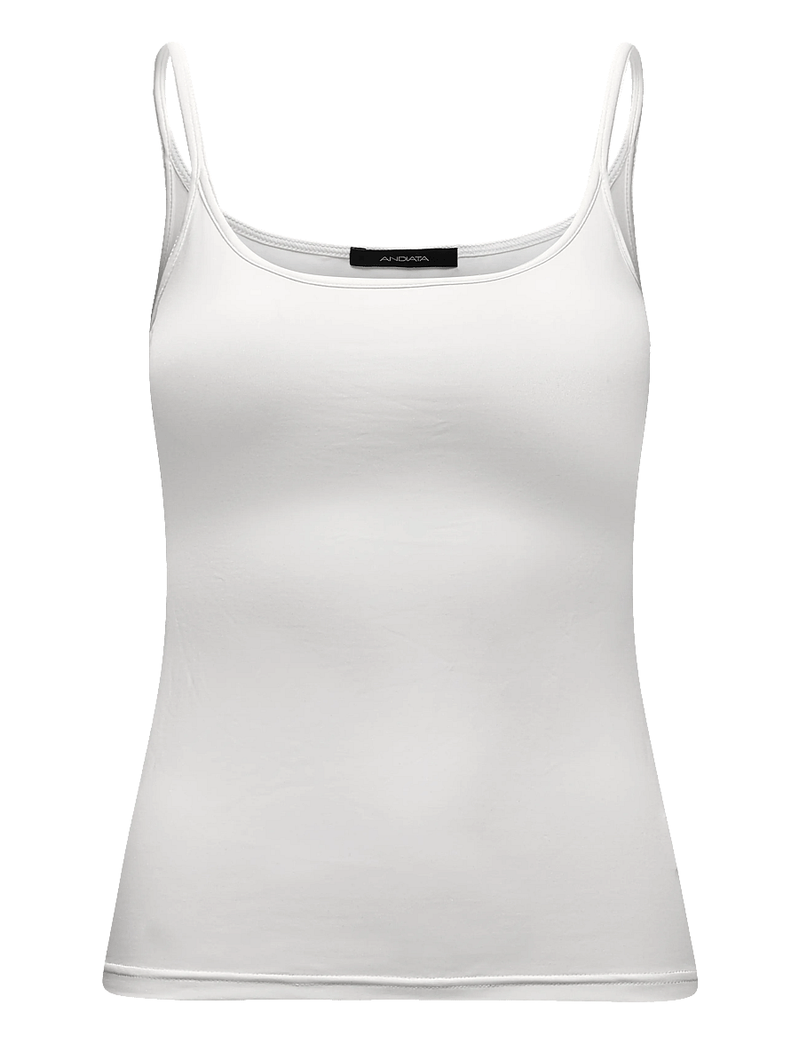 Andiata - Mischa 2 Top - varrukateta topid - chalk white - 0
