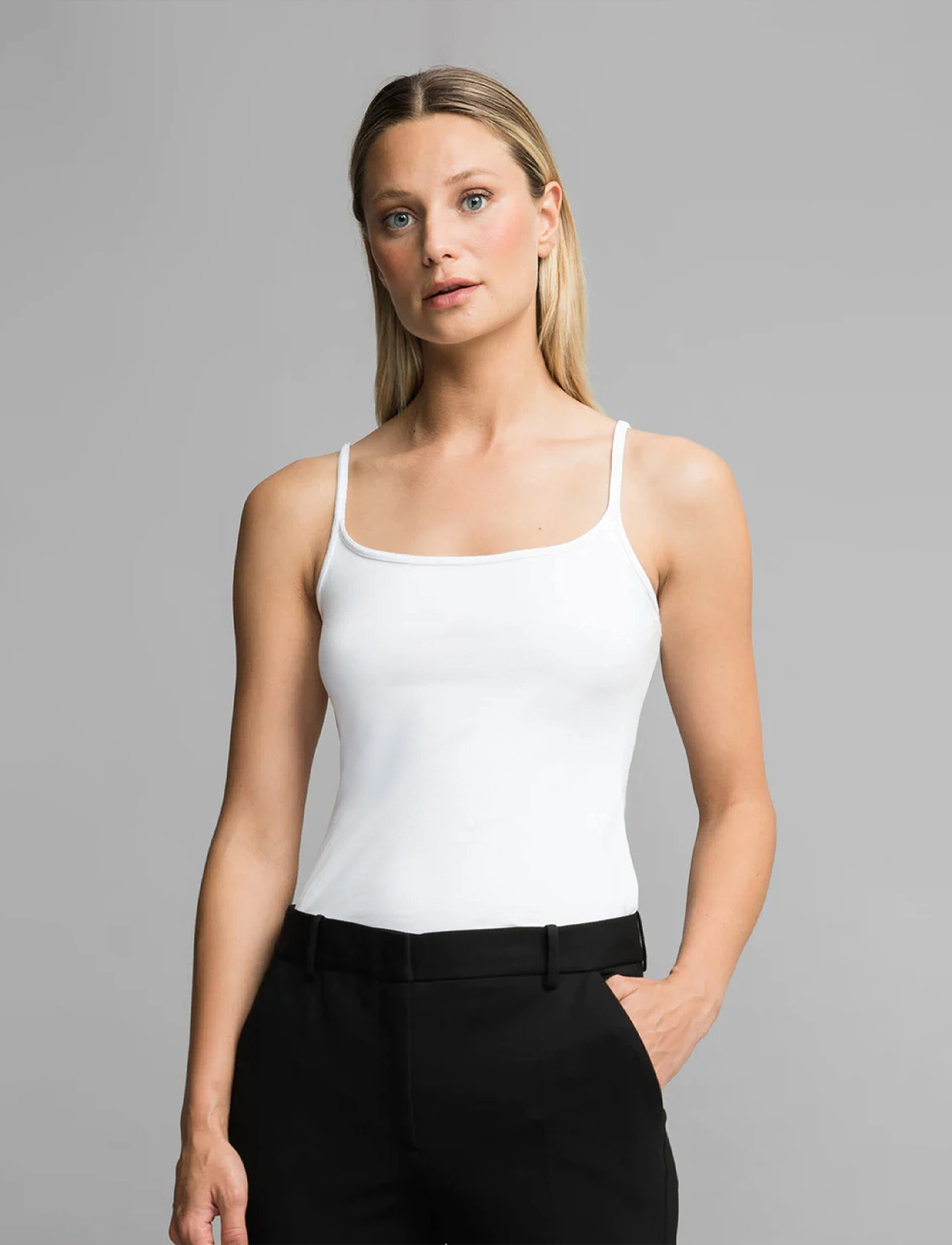 Andiata Mischa 2, Kvinder, Camisole, Hvid, Str: XL