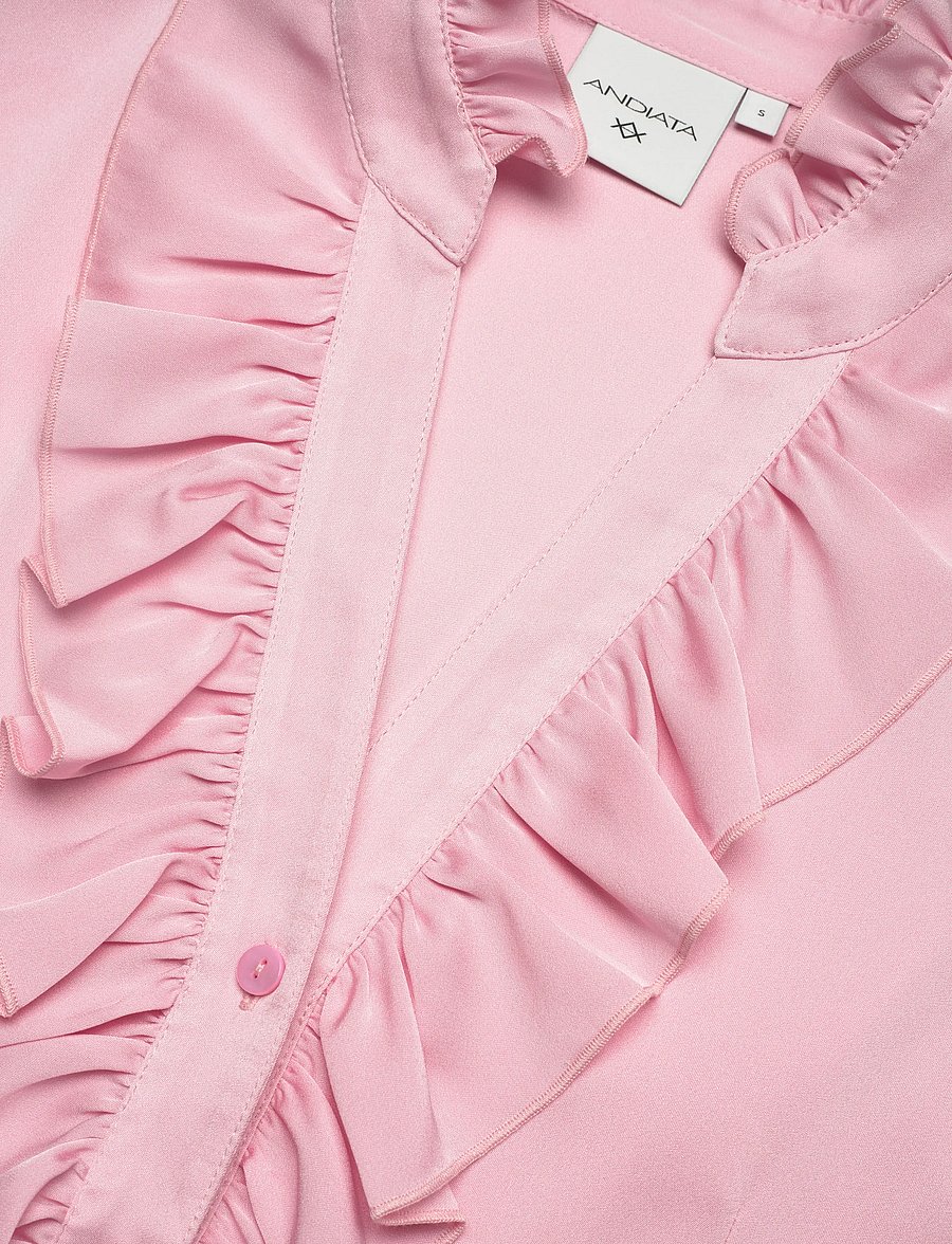 Andiata - Umika 1 - Ærmeløse bluser - peony pink - 4