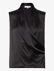 Andiata - Elous top - blouses zonder mouwen - black - 0