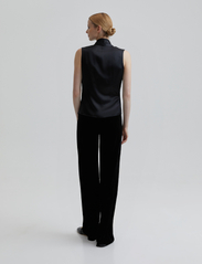 Andiata - Elous top - sleeveless blouses - black - 3