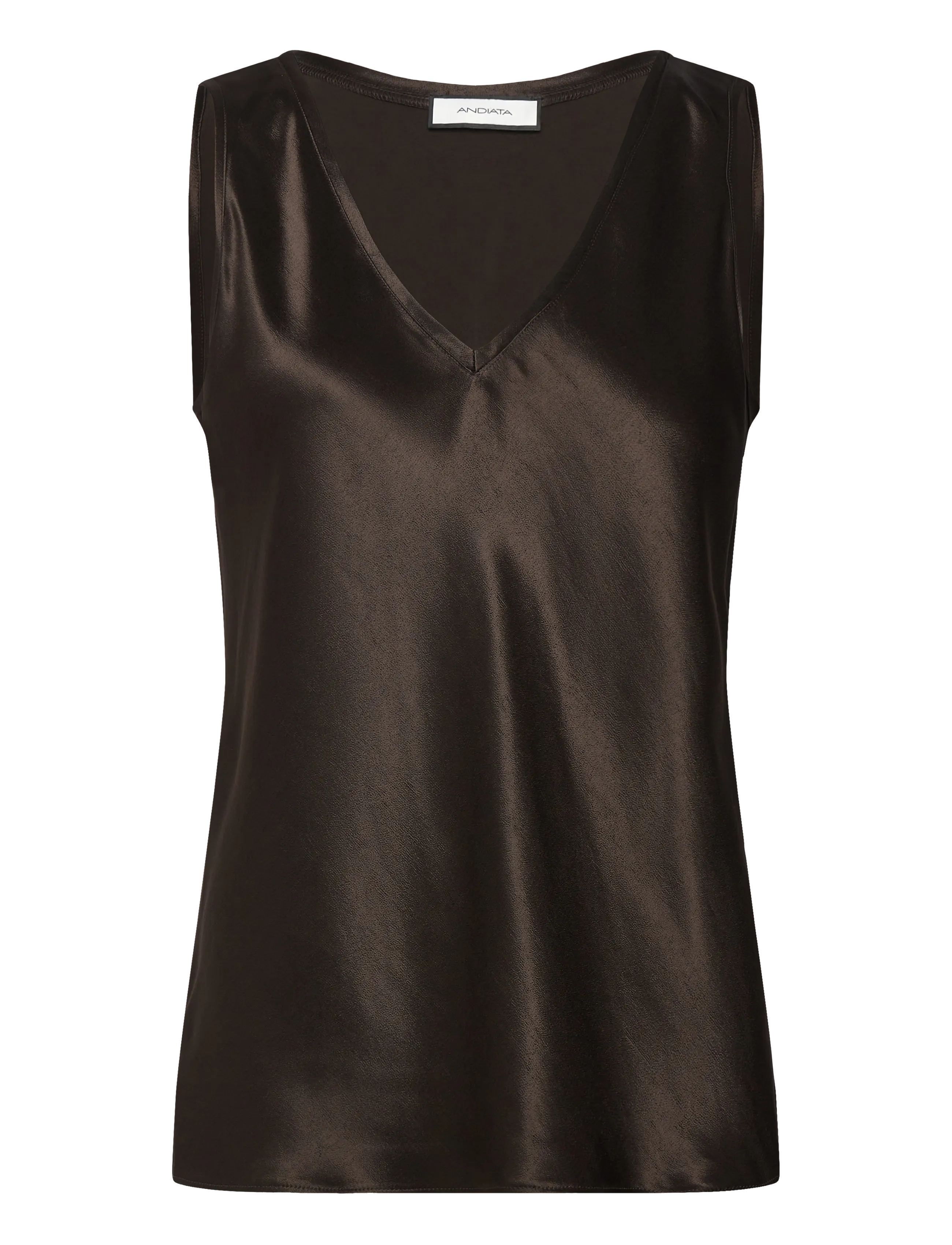 Andiata Madsy - Ärmellose tops - MOCHA / brown