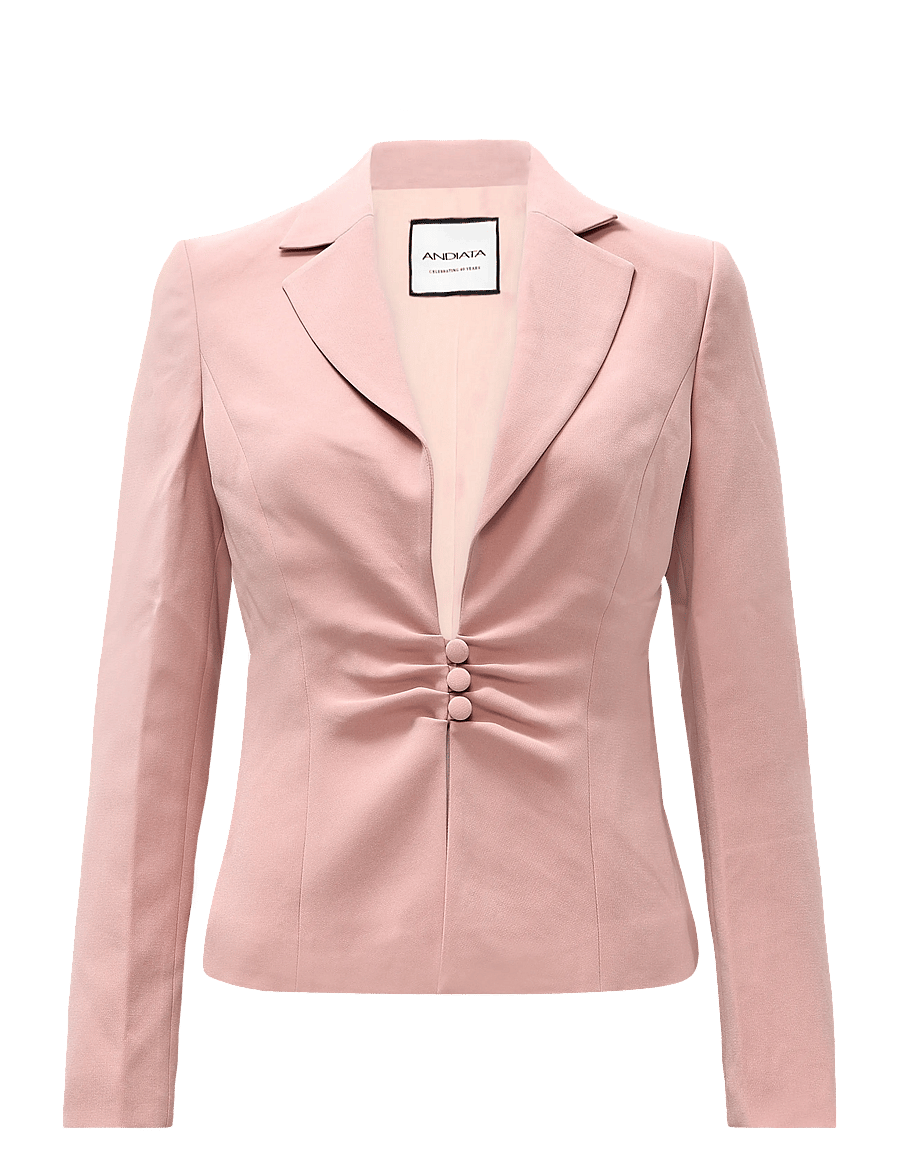 Andiata - Fiola blazer - einreihige blazer - hazy pink - 1