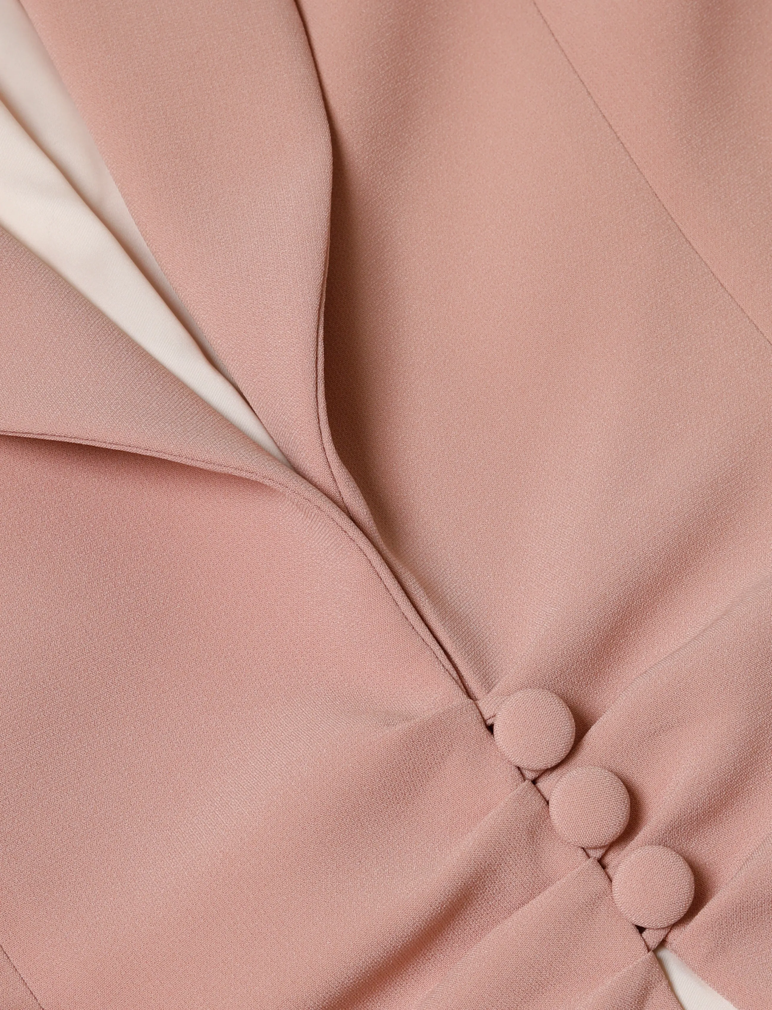 Andiata - Fiola blazer - enkelknäppta kavajer - hazy pink - 2