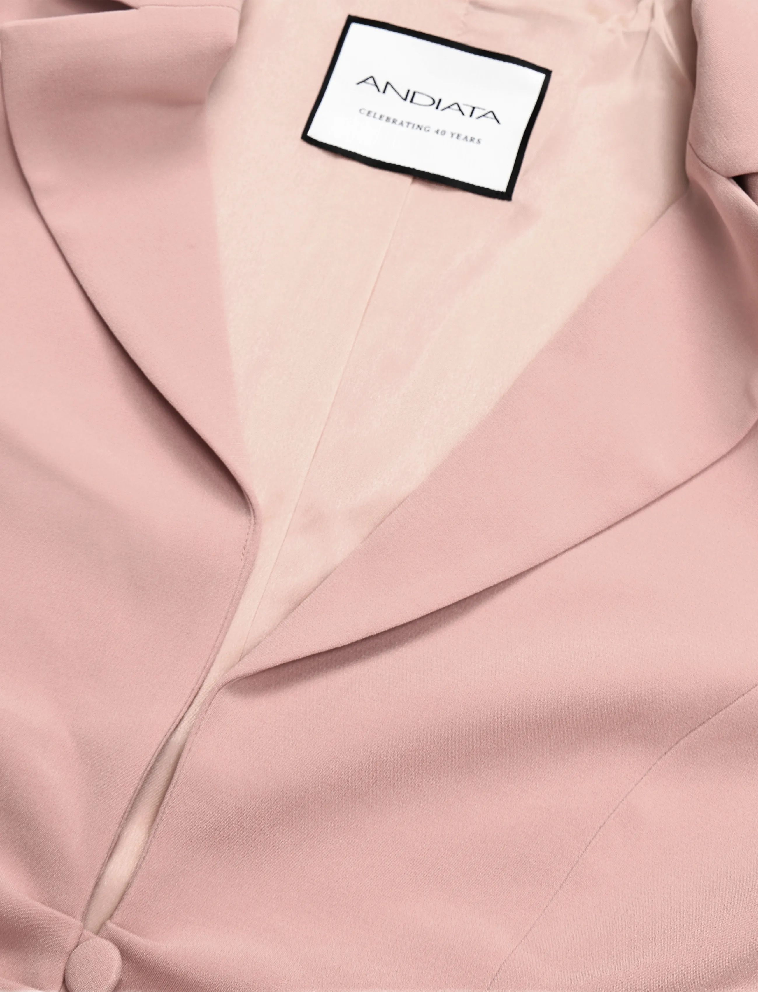 Andiata - Fiola blazer - einreihige blazer - hazy pink - 3