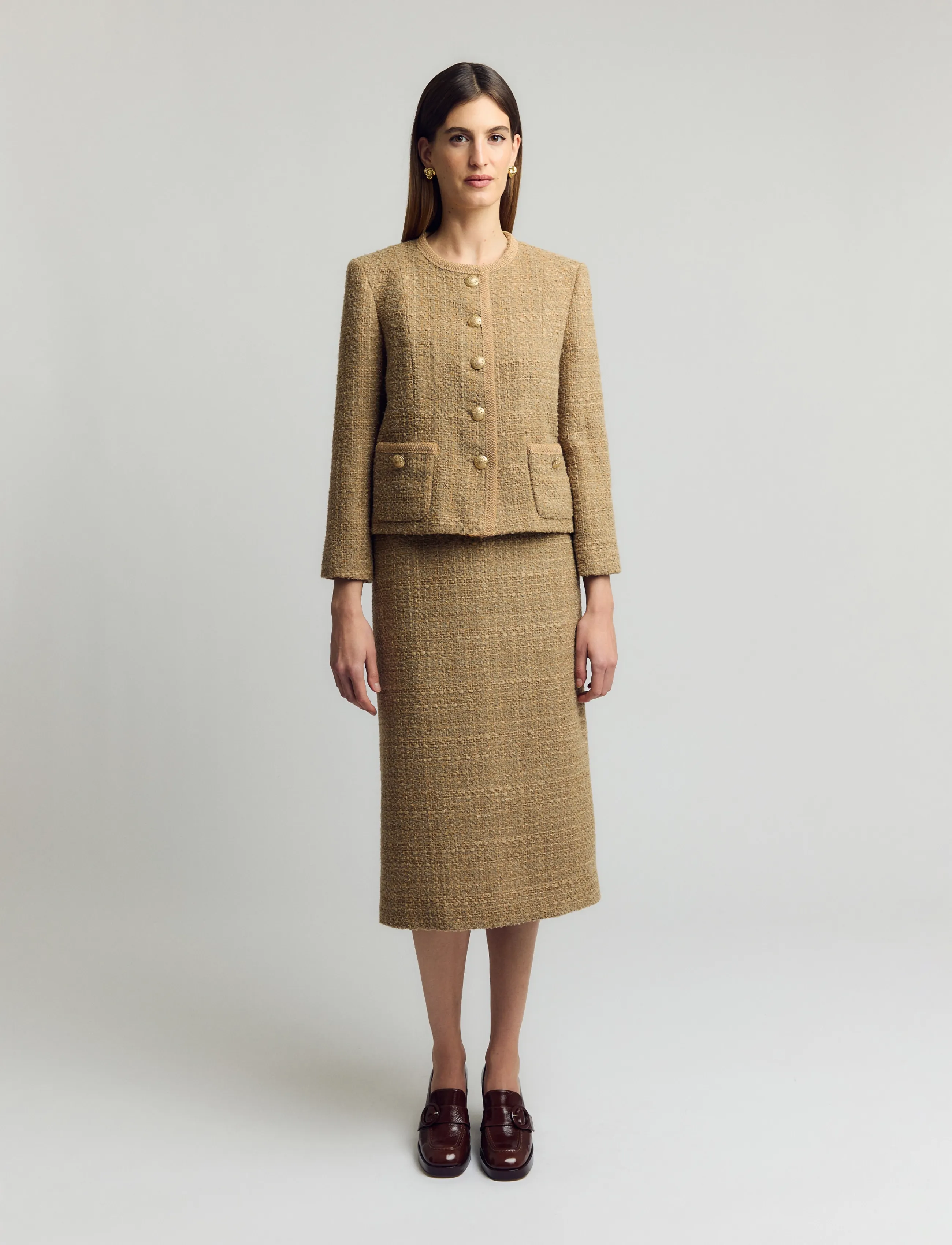 Andiata Saya blazer - Andiata - BISCOTTI / beige