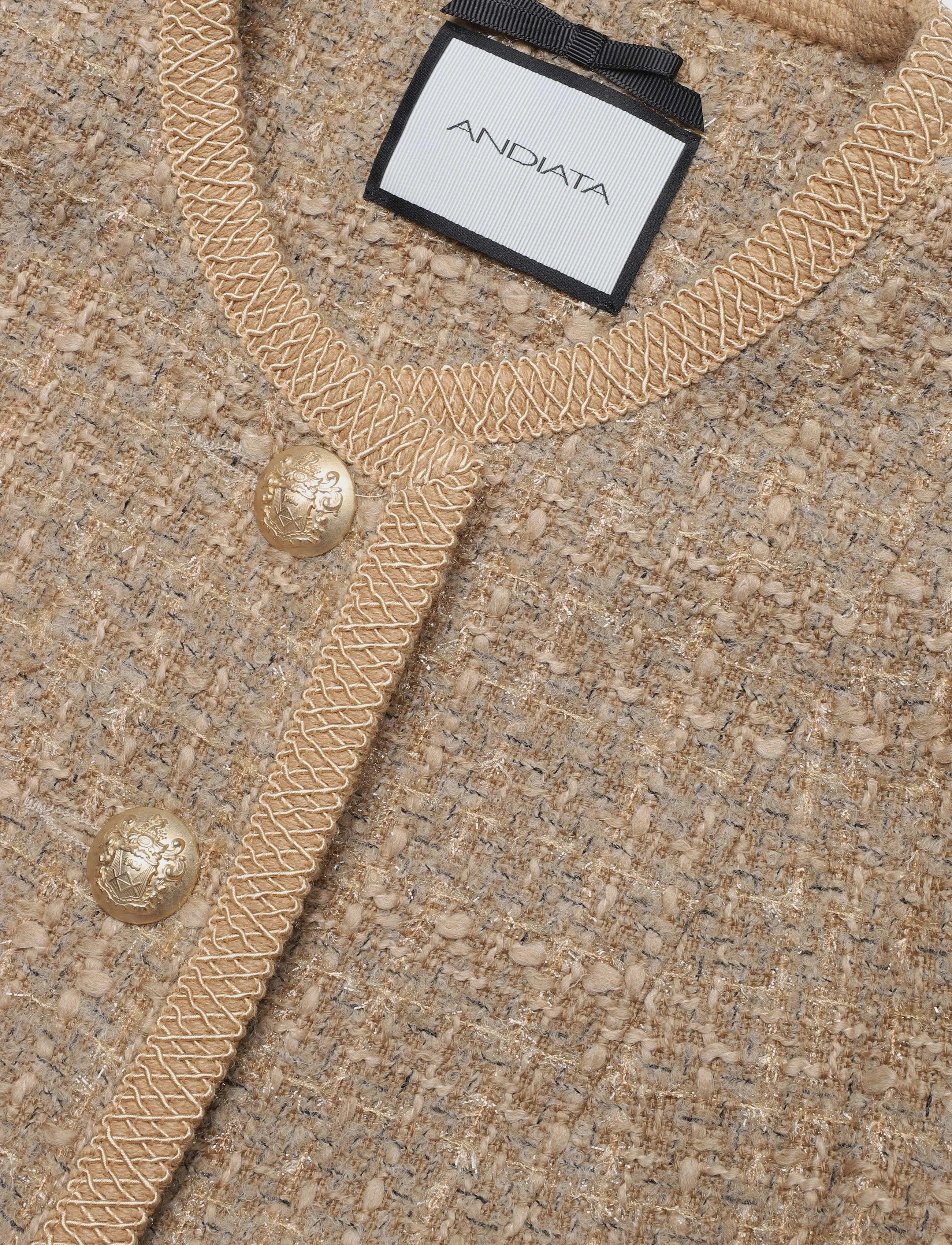 Andiata - Saya blazer - peoriided outlet-hindadega - biscotti - 3