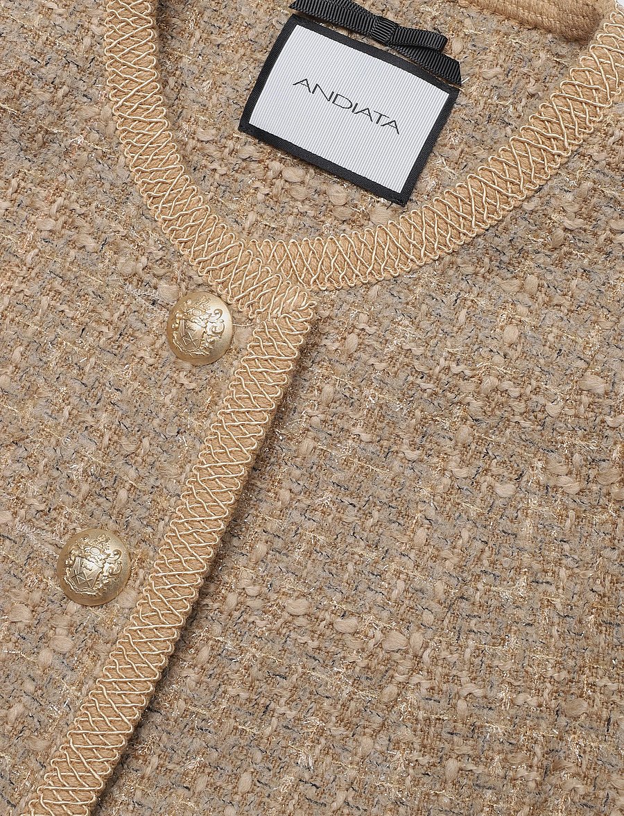 Andiata - Saya blazer - einreihige blazer - biscotti - 3