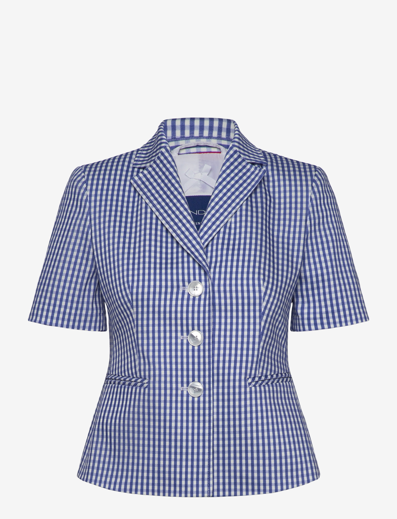 Andiata - Juni - single breasted blazers - classic gingham - 0