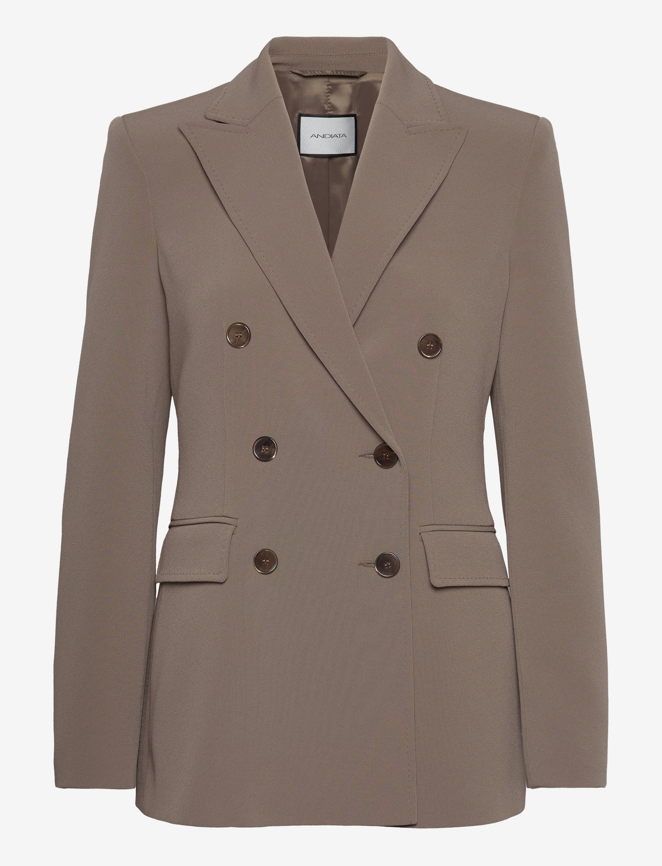 Andiata - Traci 2 Blazer - dark taupe - 0