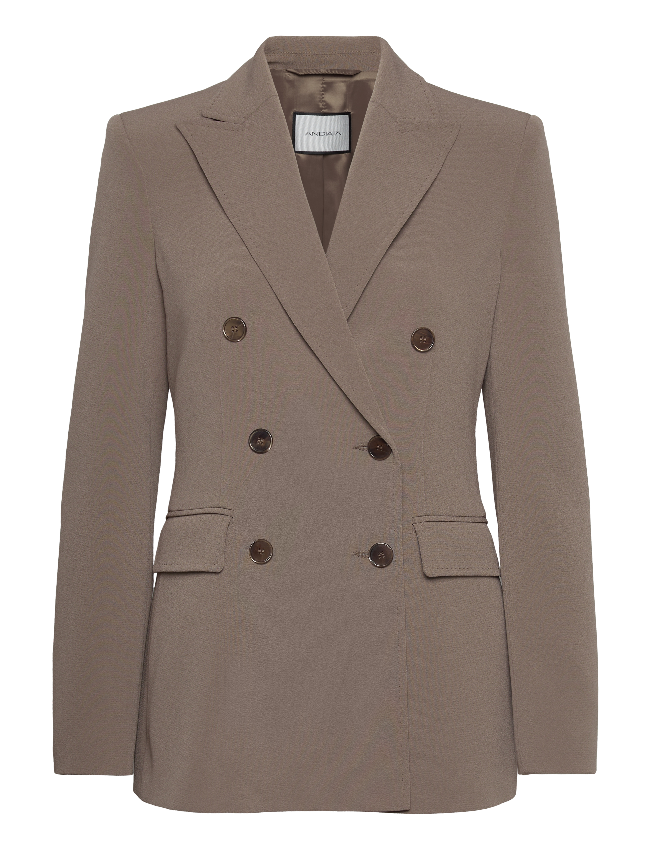 Traci 2 Blazer - DARK TAUPE