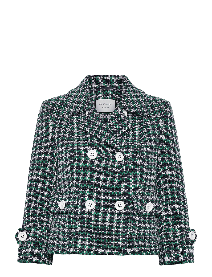 Andiata - Glynn - cropped-blazer - navy checks - 1