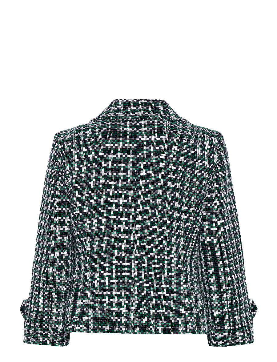 Andiata - Glynn - cropped-blazer - navy checks - 2
