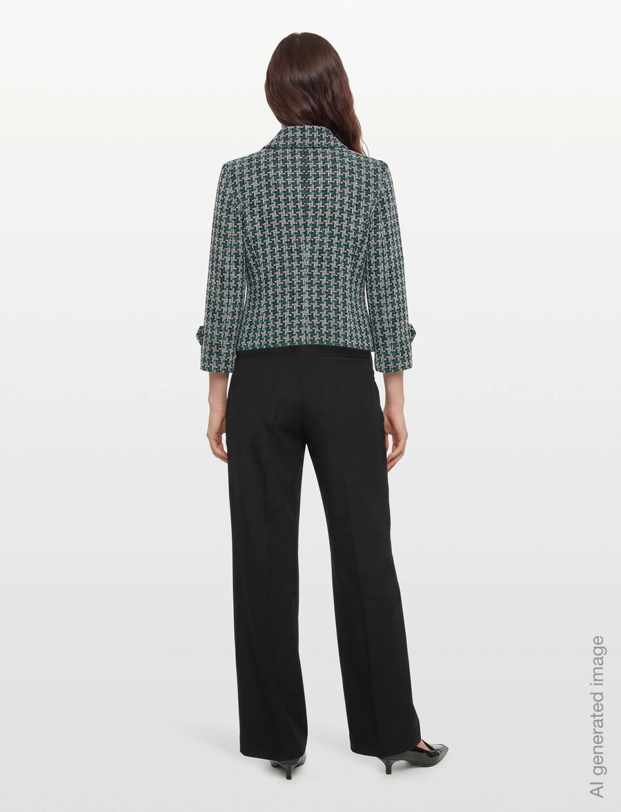 Andiata - Glynn - cropped-blazer - navy checks - 5