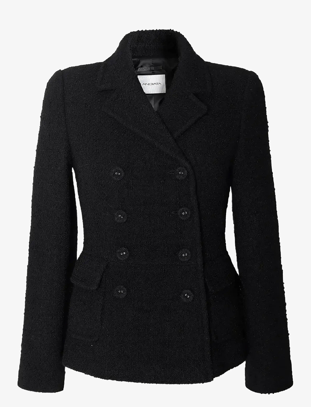 Andiata - Yanna 2 - zweireihige blazer - black - 1