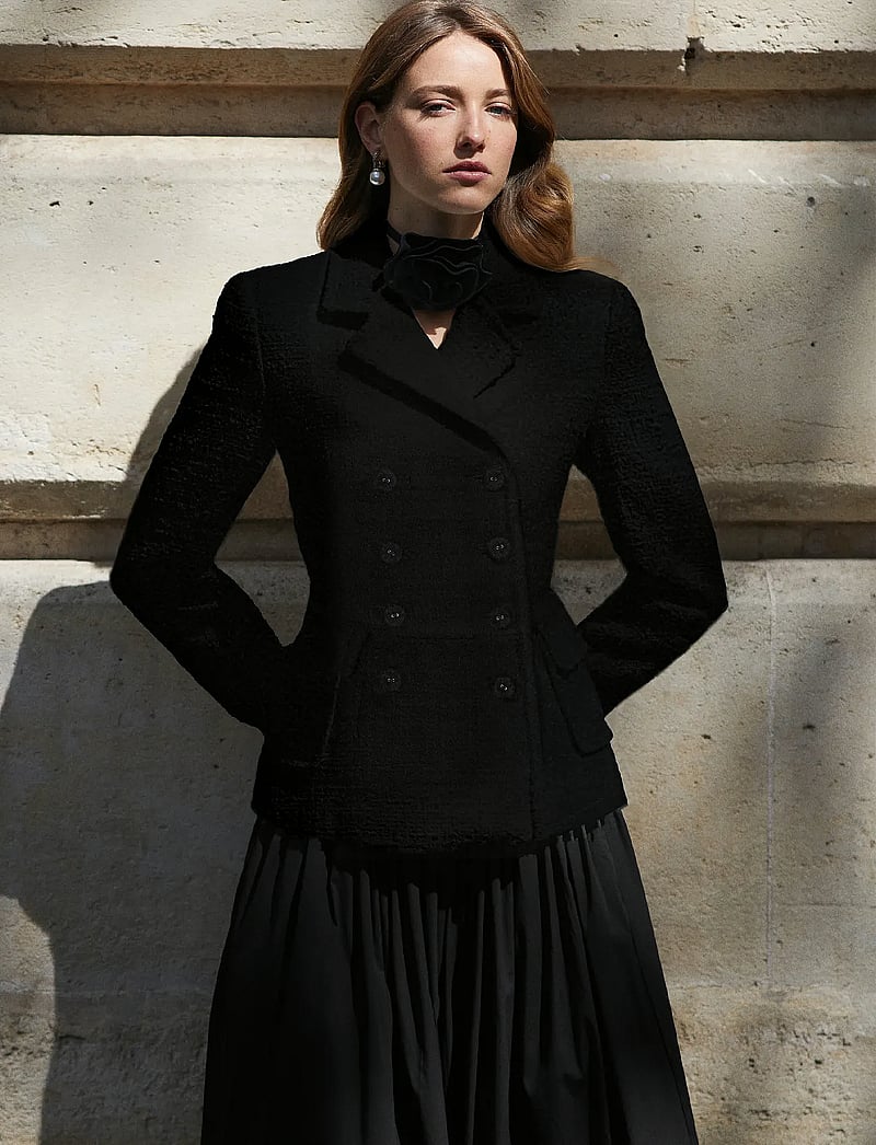 Andiata - Yanna 2 - blazers à double boutonnage - black - 2