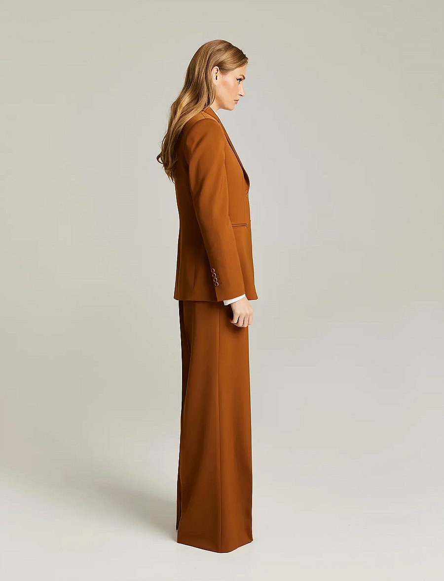 Andiata - Brette - einreihige blazer - camel - 4