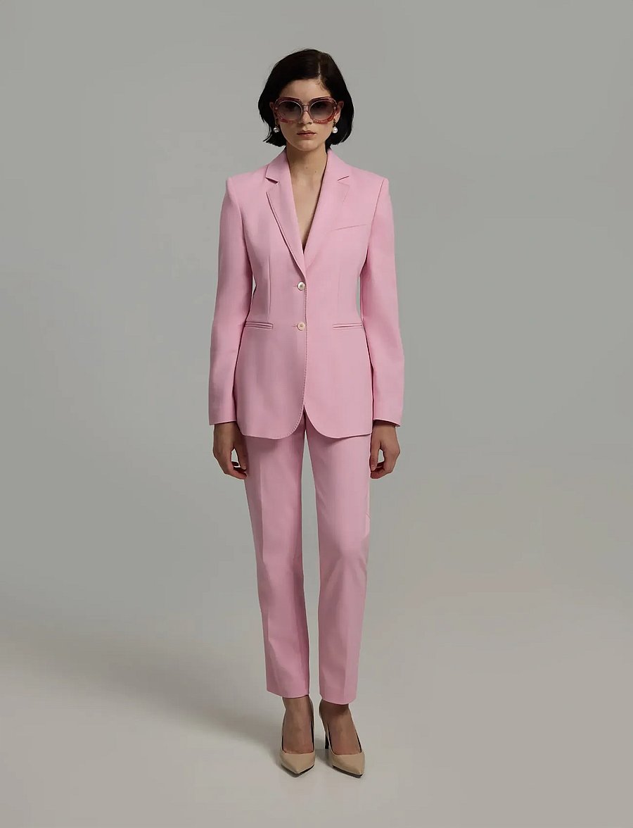 Andiata - Brette - einreihige blazer - pink peony - 0