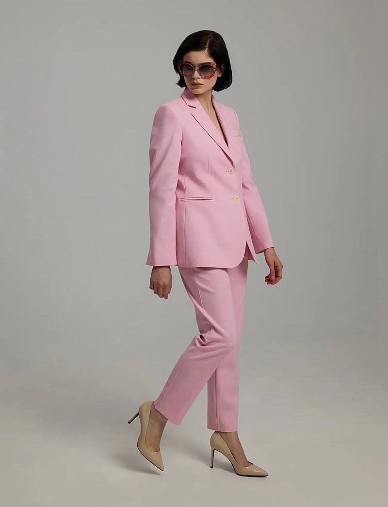 Andiata - Brette - enkelknäppta kavajer - pink peony - 2