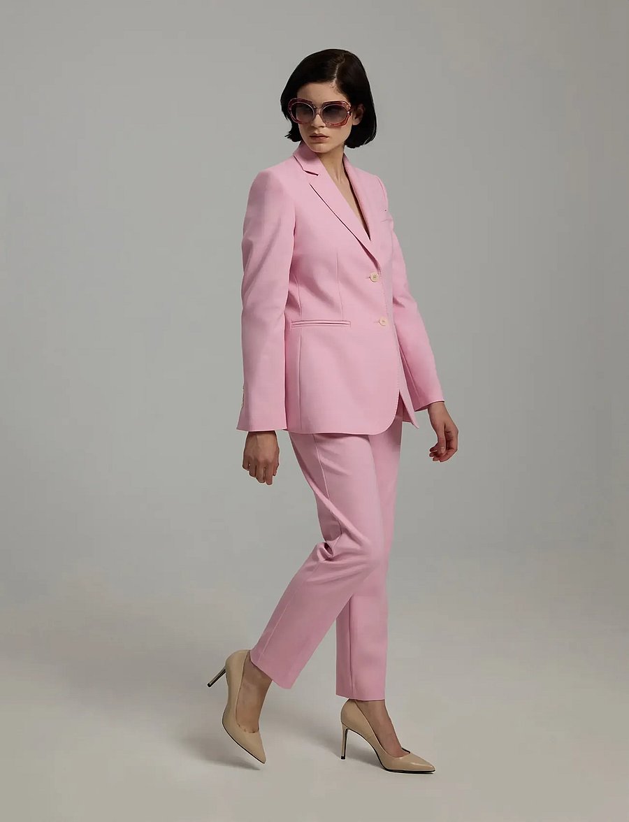 Andiata - Brette - einreihige blazer - pink peony - 2