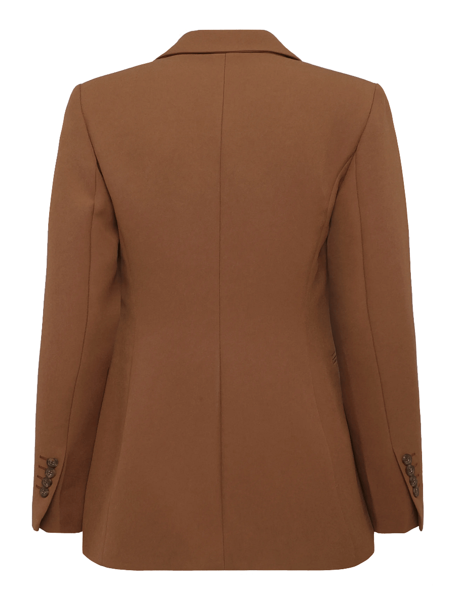 Andiata - Brette blazer - single breasted blazers - cinnamon - 1