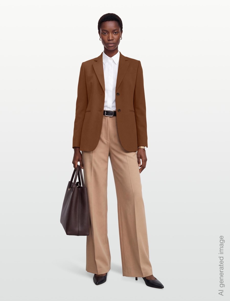 Andiata - Brette blazer - vienrindas žaketes - cinnamon - 0