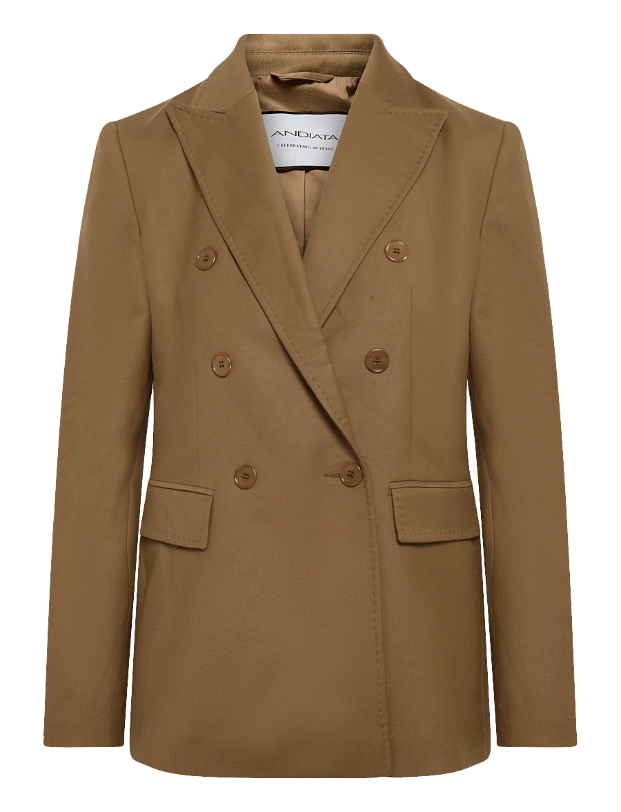 Andiata - Traci W blazer - kaherealised pintsakud - biscotti - 0