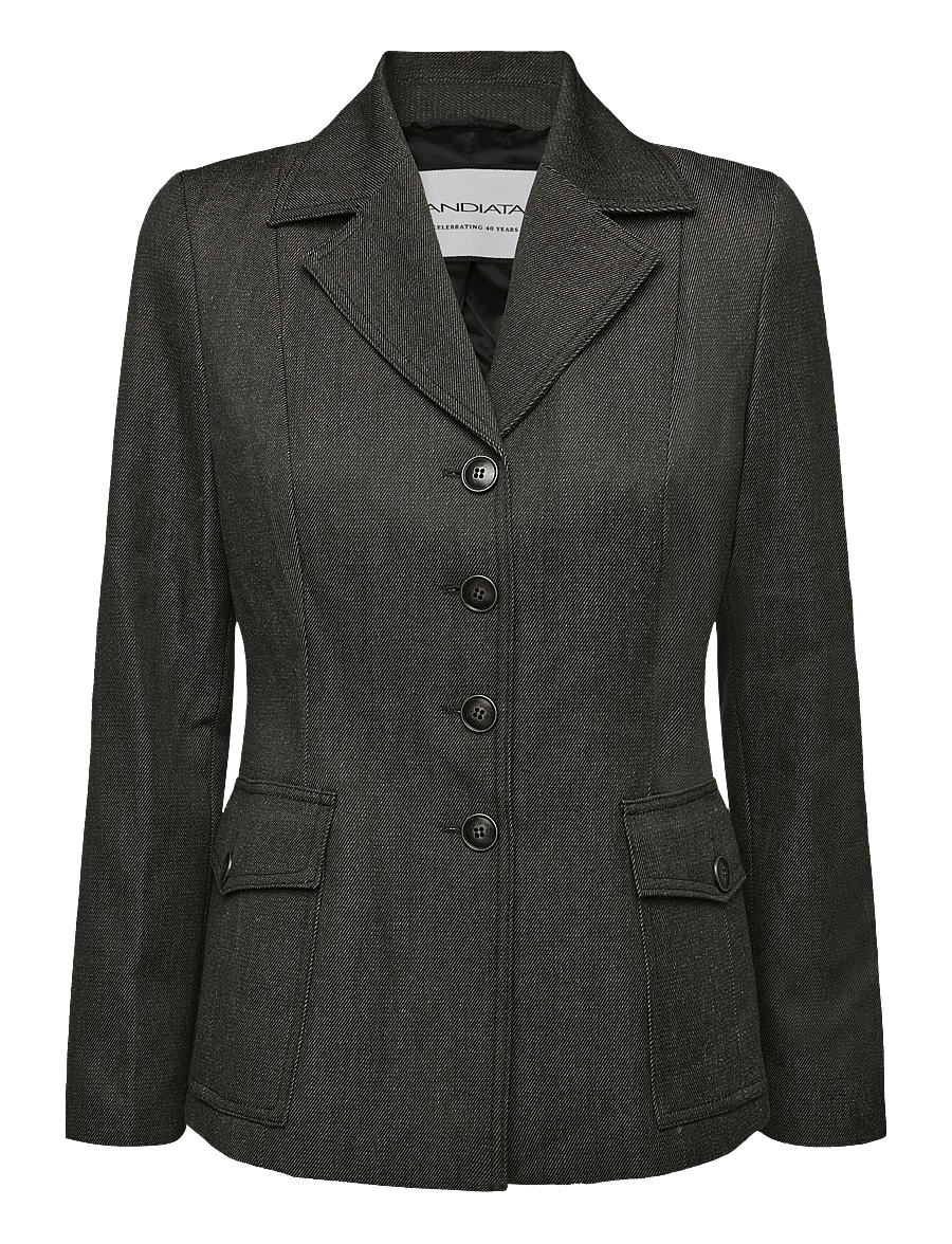 Andiata - Letya blazer - Üherealised pintsakud - dark olive - 1