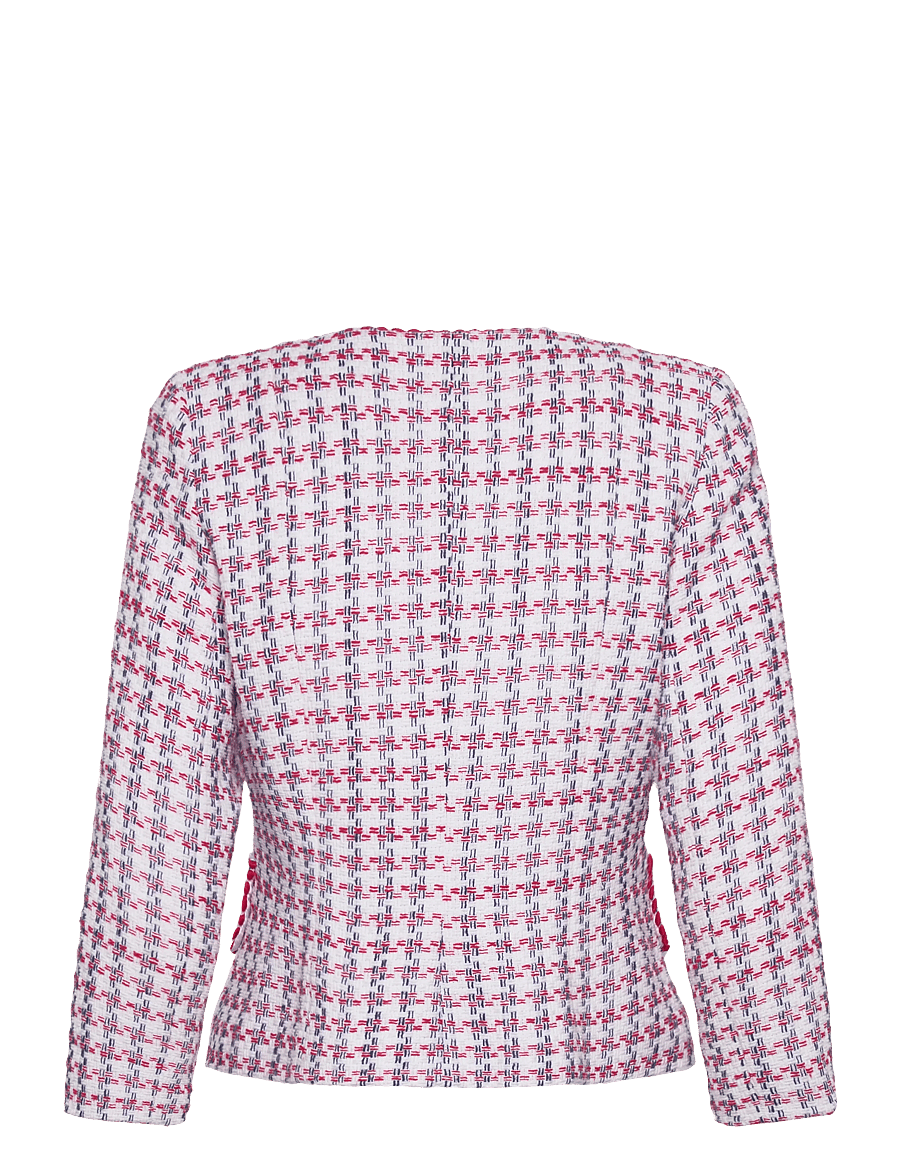 Andiata - Lesley 2 - bouclé - red checks - 2