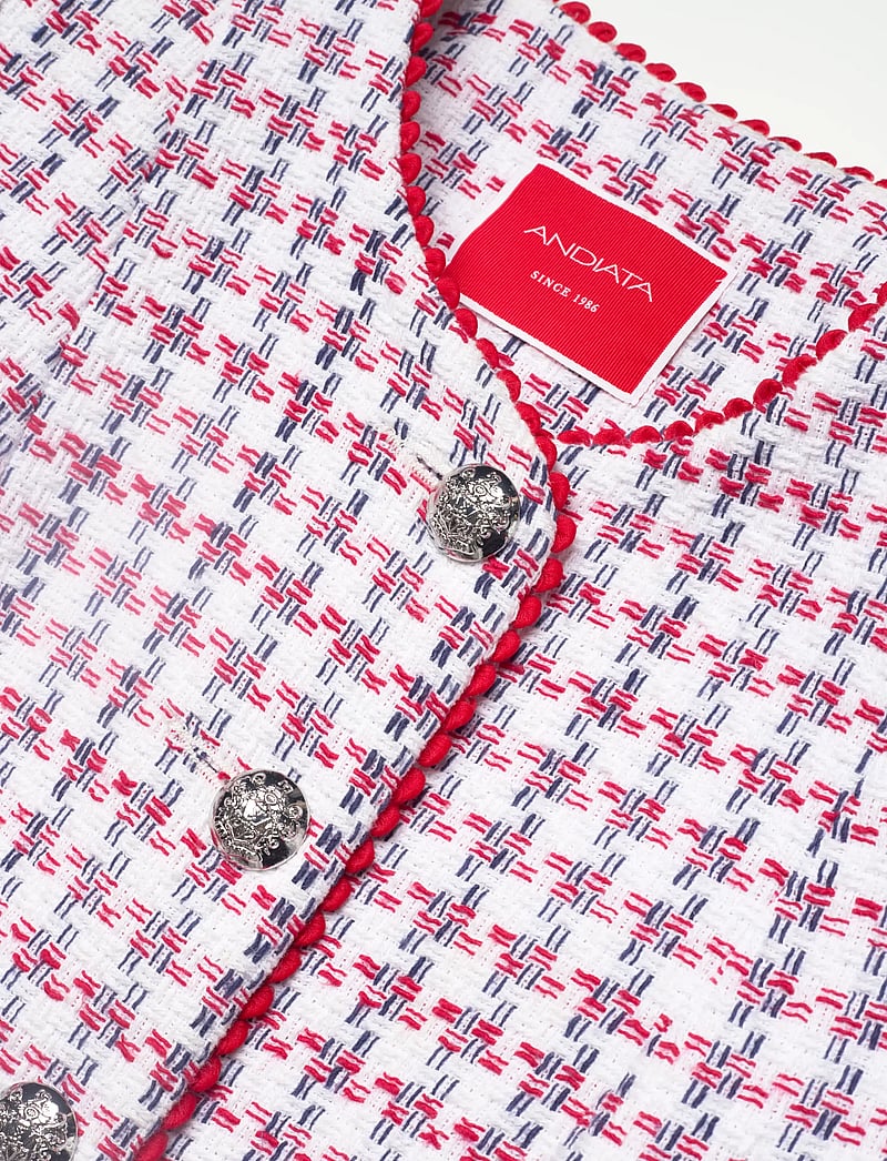 Andiata - Lesley 2 - boucles - red checks - 2