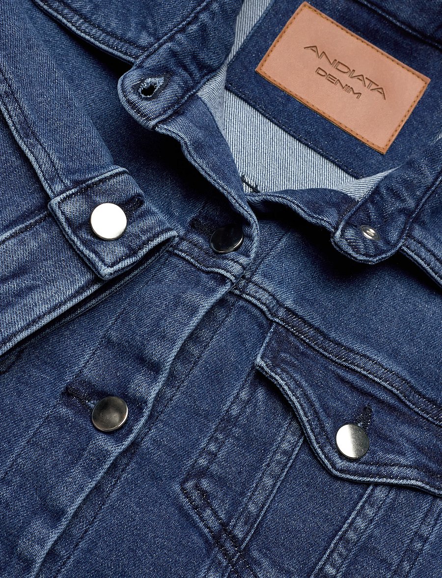 Andiata - Haven - jeansjacken - light denim blue - 5