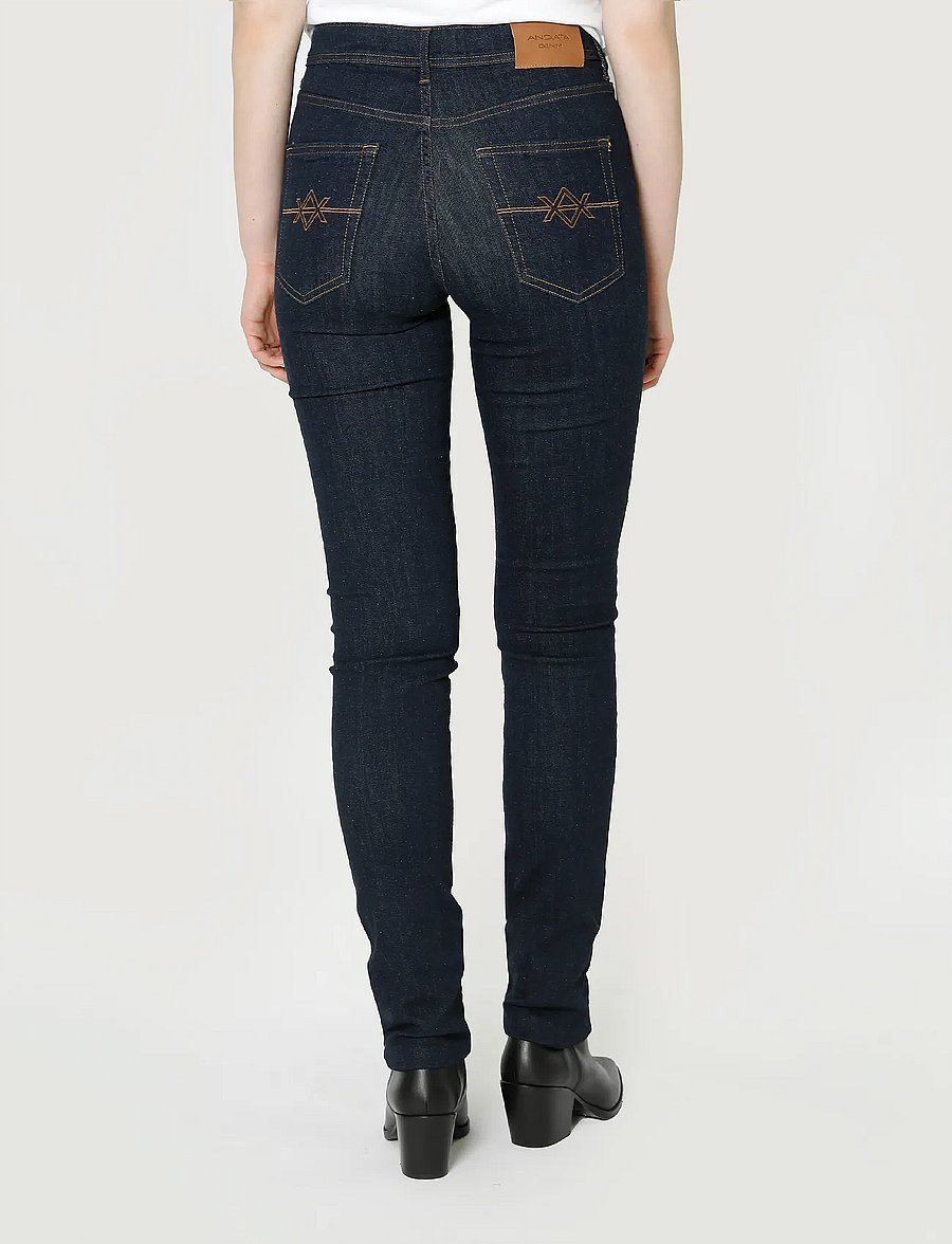 Andiata - Cara jeans - straight jeans - denim blue - 5