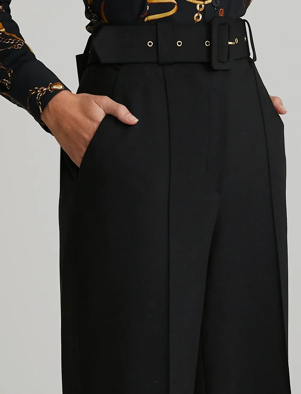 Andiata - Lucia - pidulikud püksid - black - 5