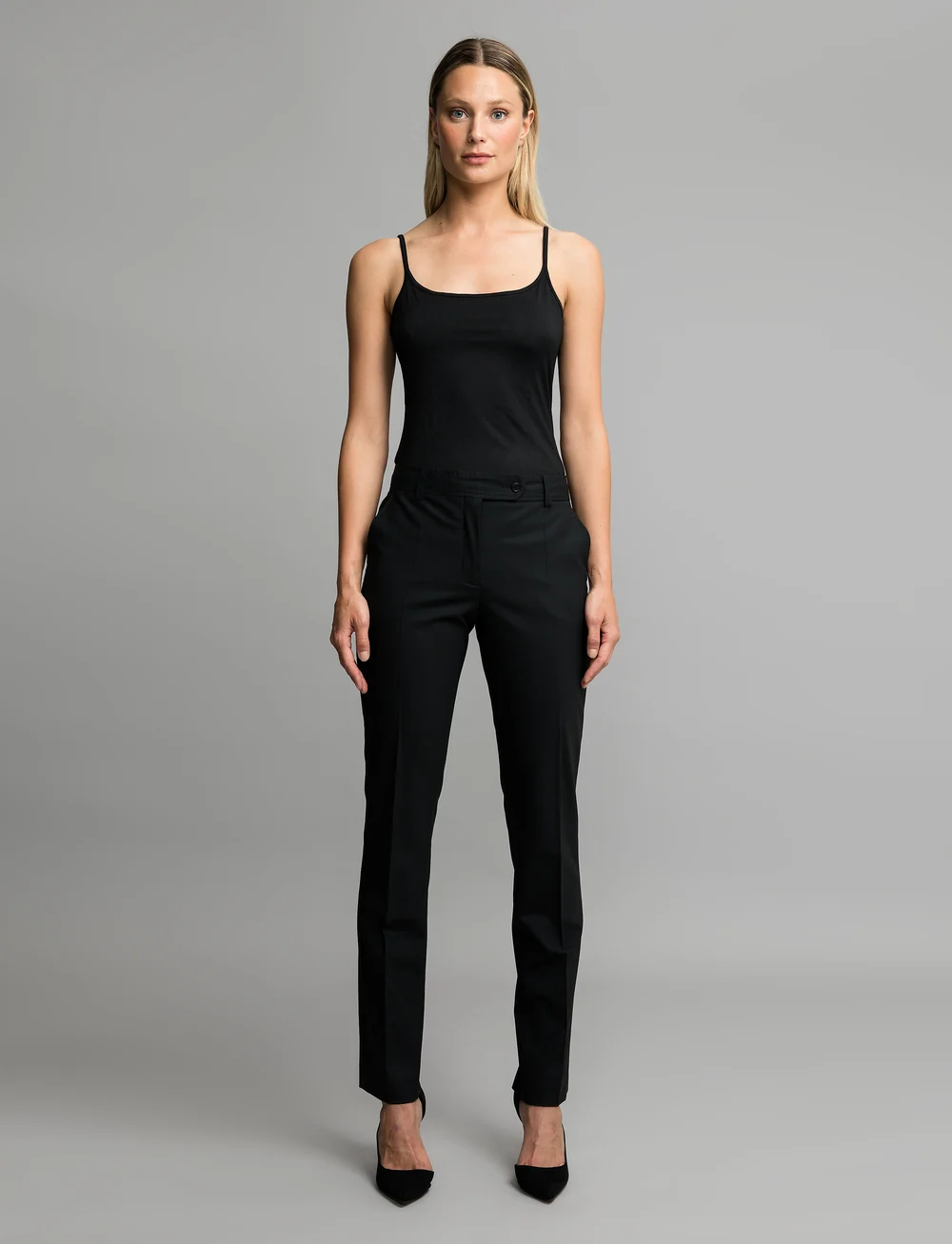 Andiata - Sanna 2 Trousers - formell - black - 0