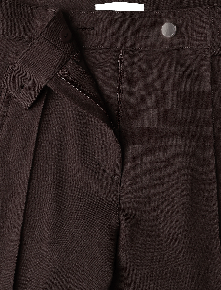 Andiata - Marog trousers - slim fit-byxor - espresso - 3