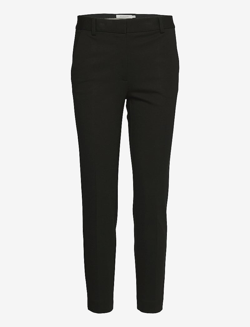 Andiata - Jamy Jersey Trousers - pantalons slim fit - black - 1