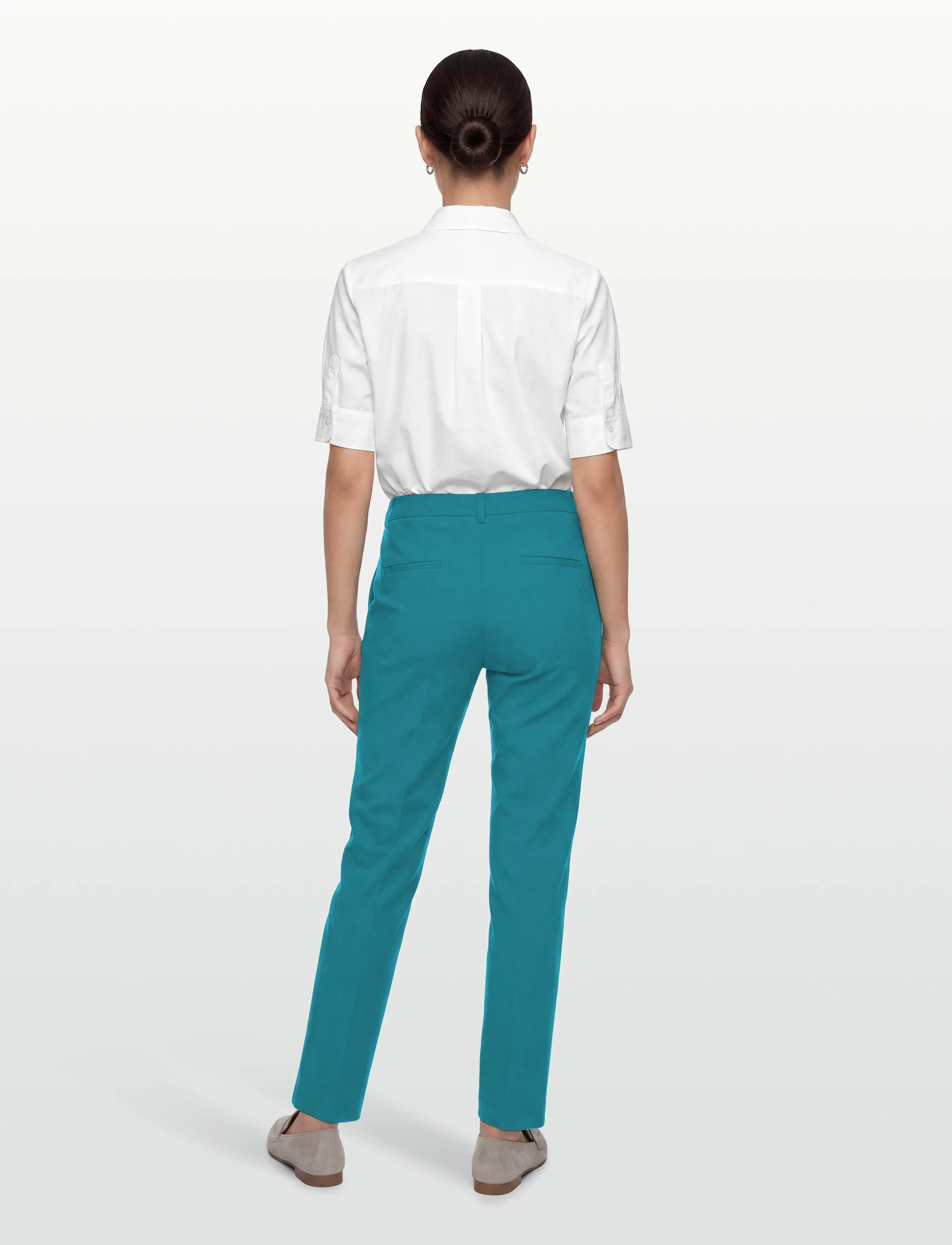 Andiata - Jamy - dressbukser - teal green - 4