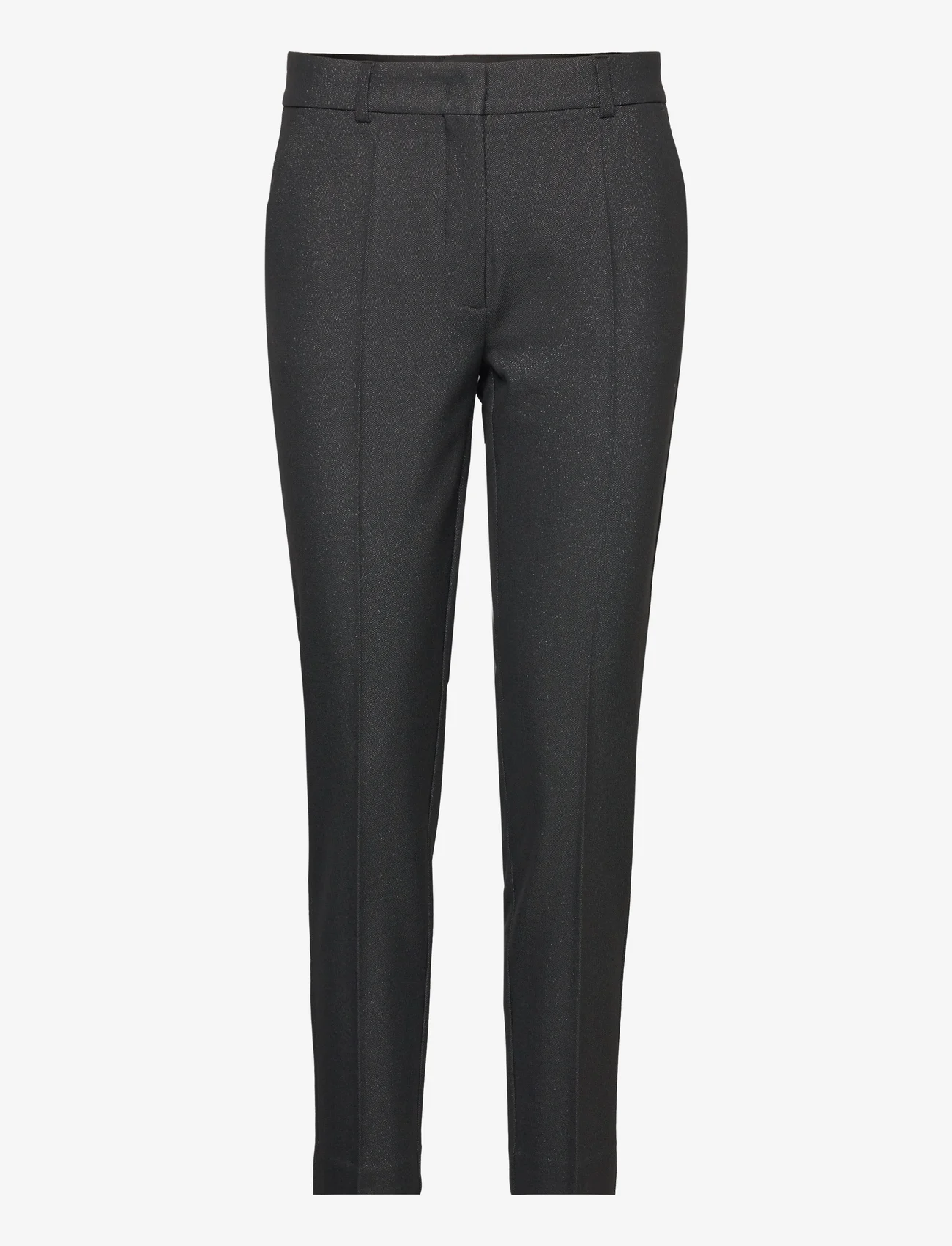 Andiata - Jamy trousers - lietišķā stila bikses - sparkling black - 0
