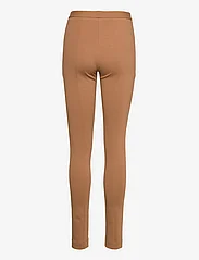 Andiata - Nomi Jersey Pants - bikses ar šaurām starām - tan beige - 1
