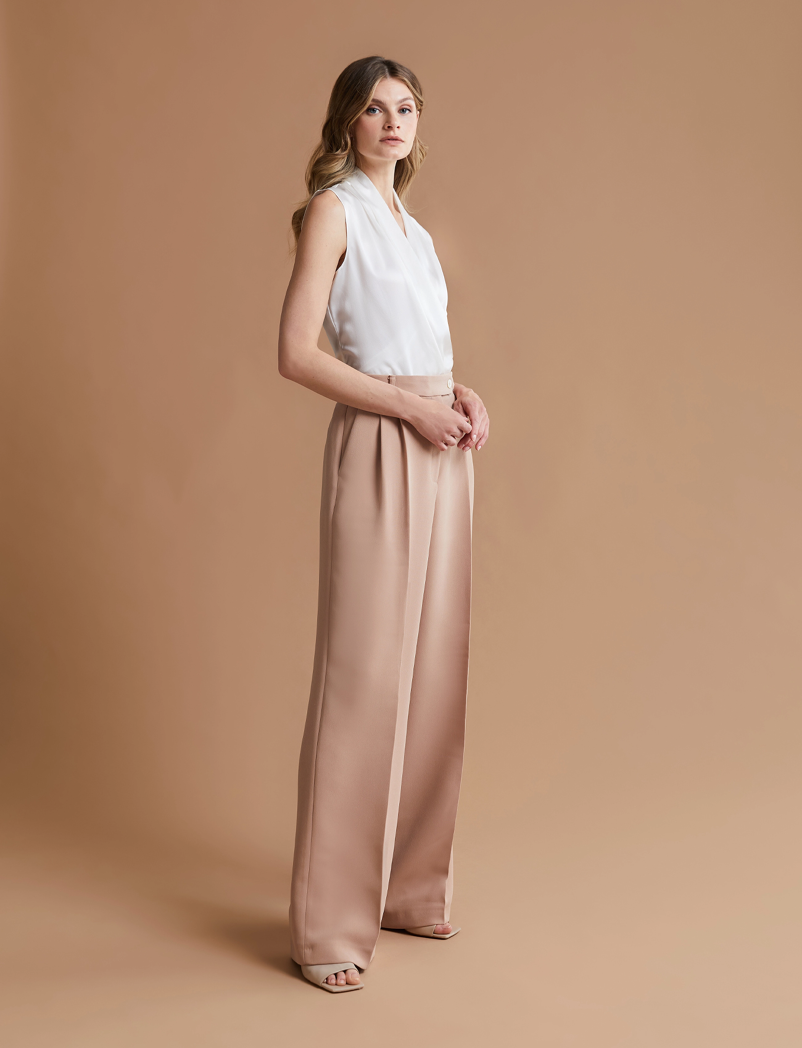 Andiata - Gytta trousers - light cappuccino - 4